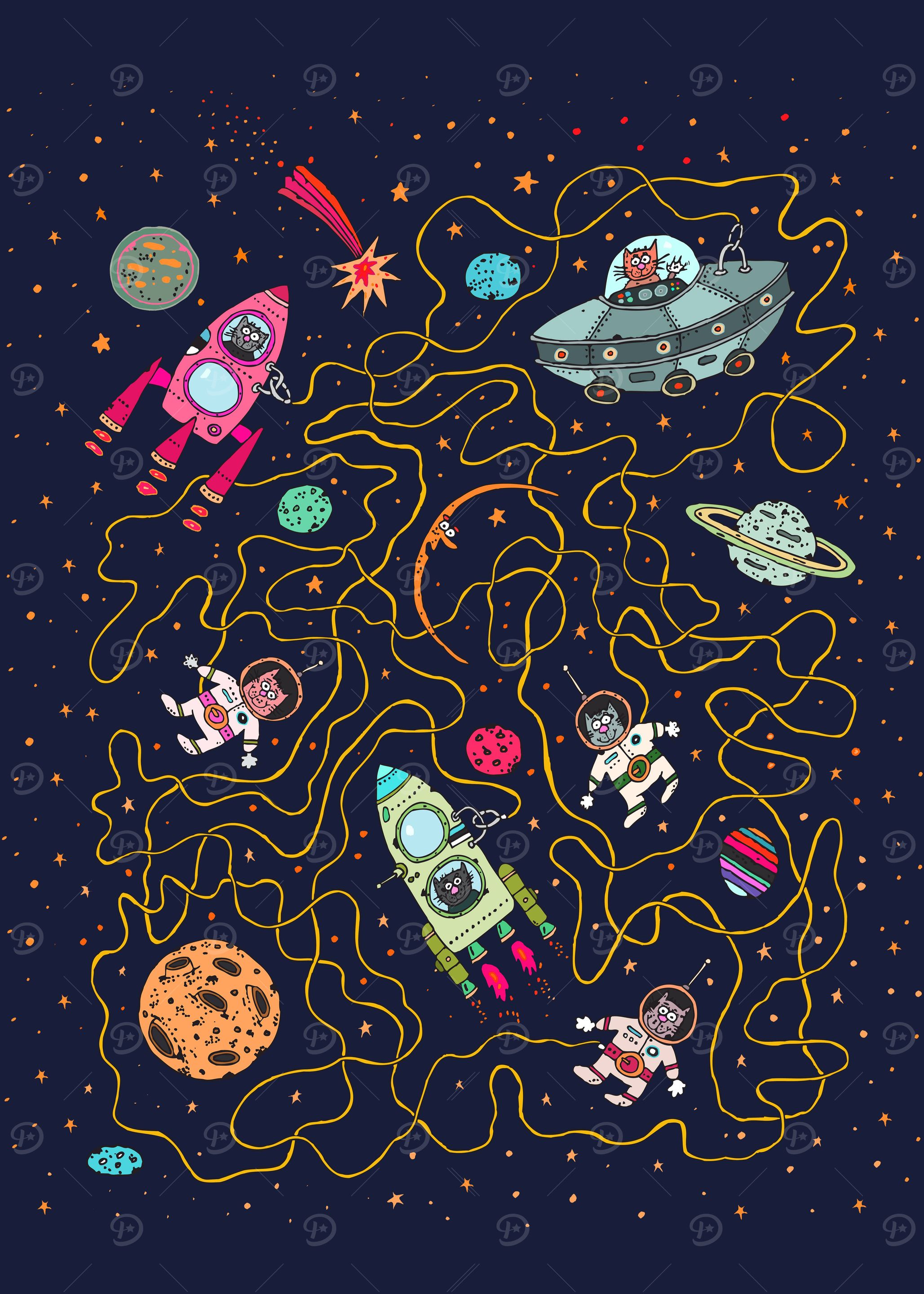 Cats in Space Adventure