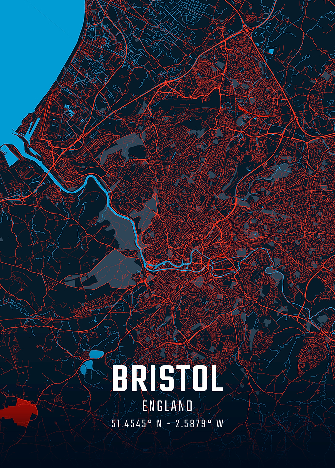 Bristol City Map