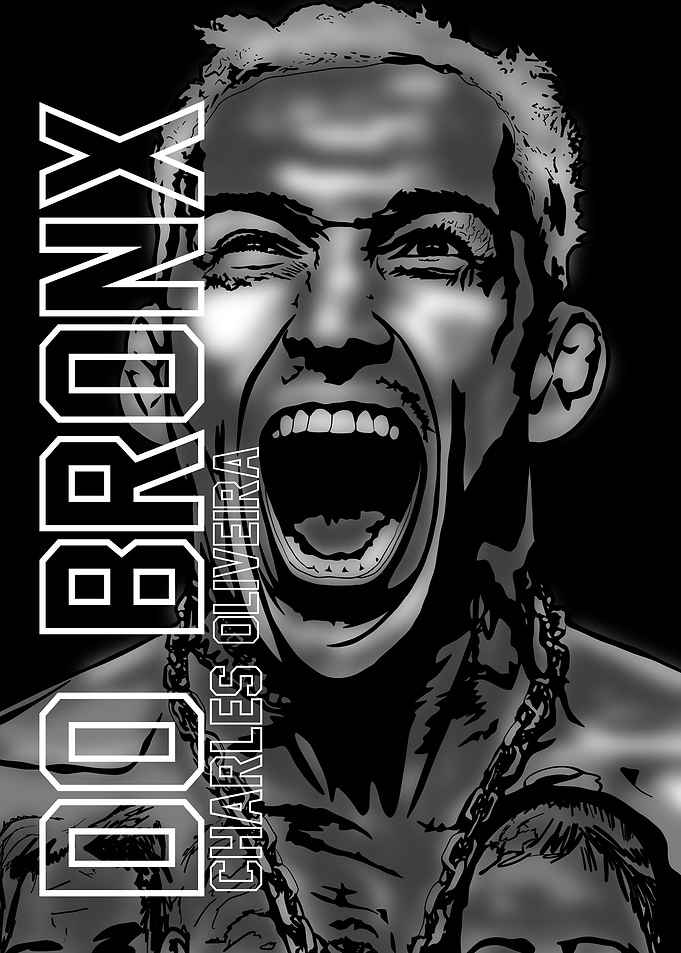 Charles Oliveira Bronx MMA Illustration