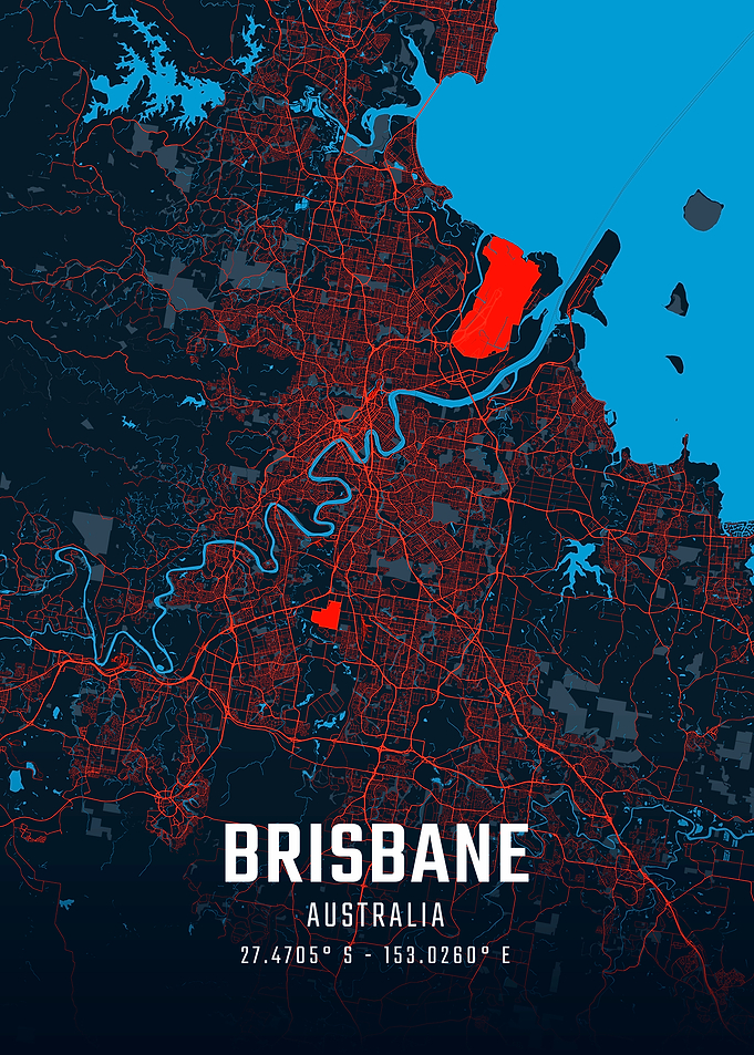 Brisbane City Map