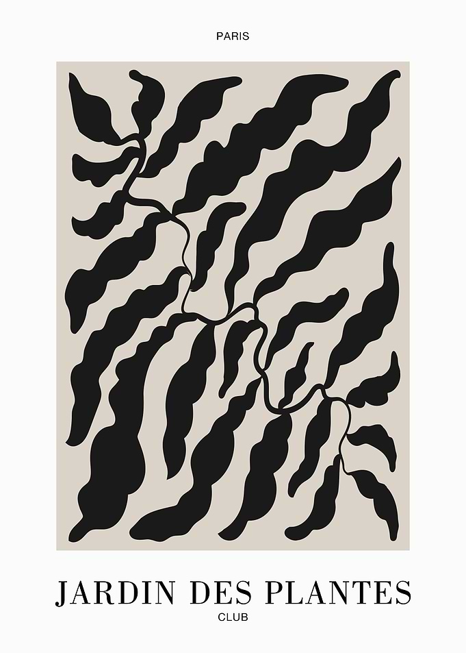Jardin des Plantes Paris Art Print