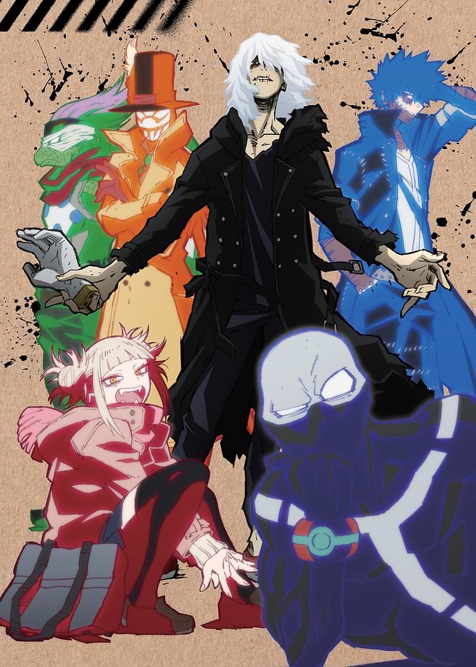 MHA Season 5 Villainous Characters
