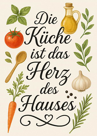 Die Küche ist das Herz des Hauses