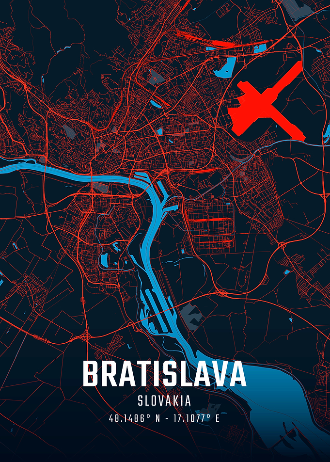 Bratislava City Map
