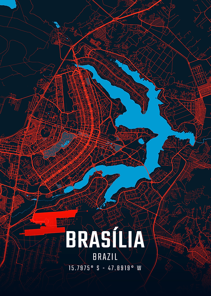 Brasilia City Map