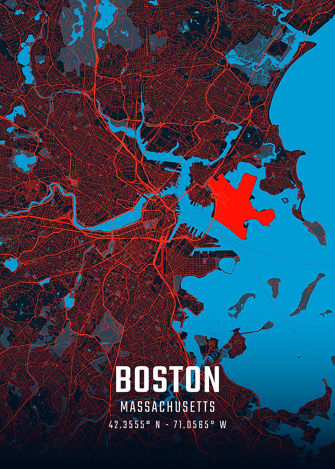 Boston City Map