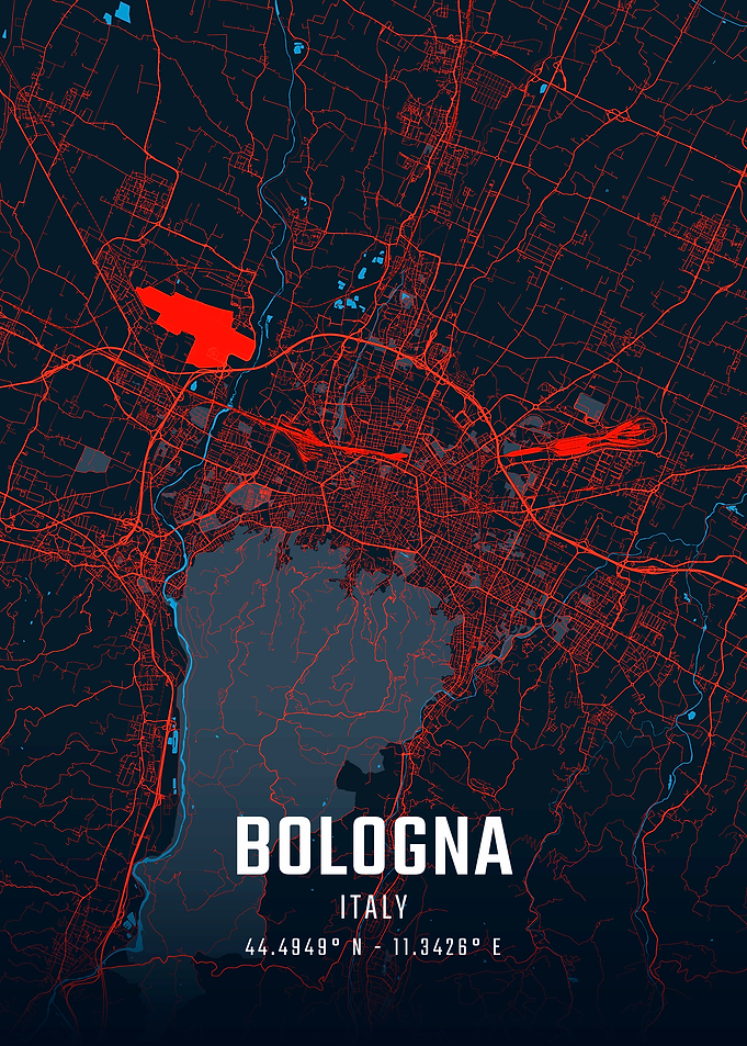 Bologna City Map