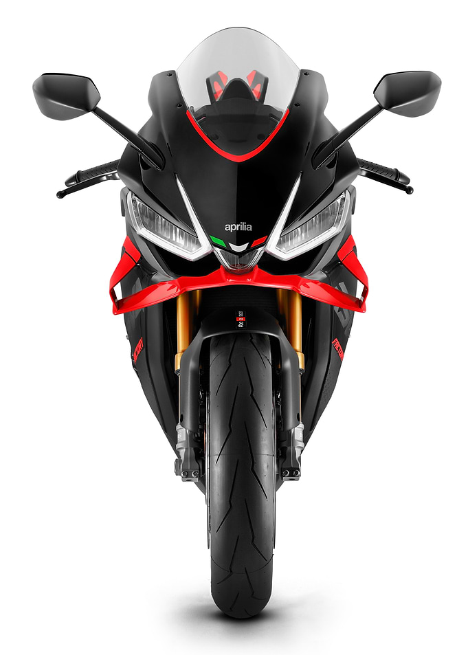 Aprilia RSV4 Motorcycle Front View