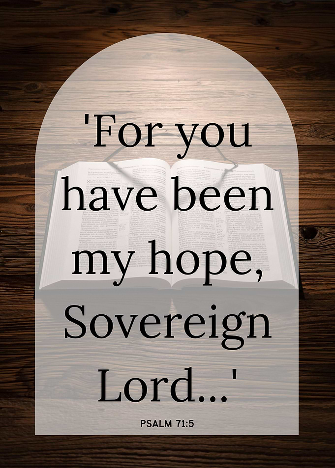 Psalm 71:5 Open Bible Quote