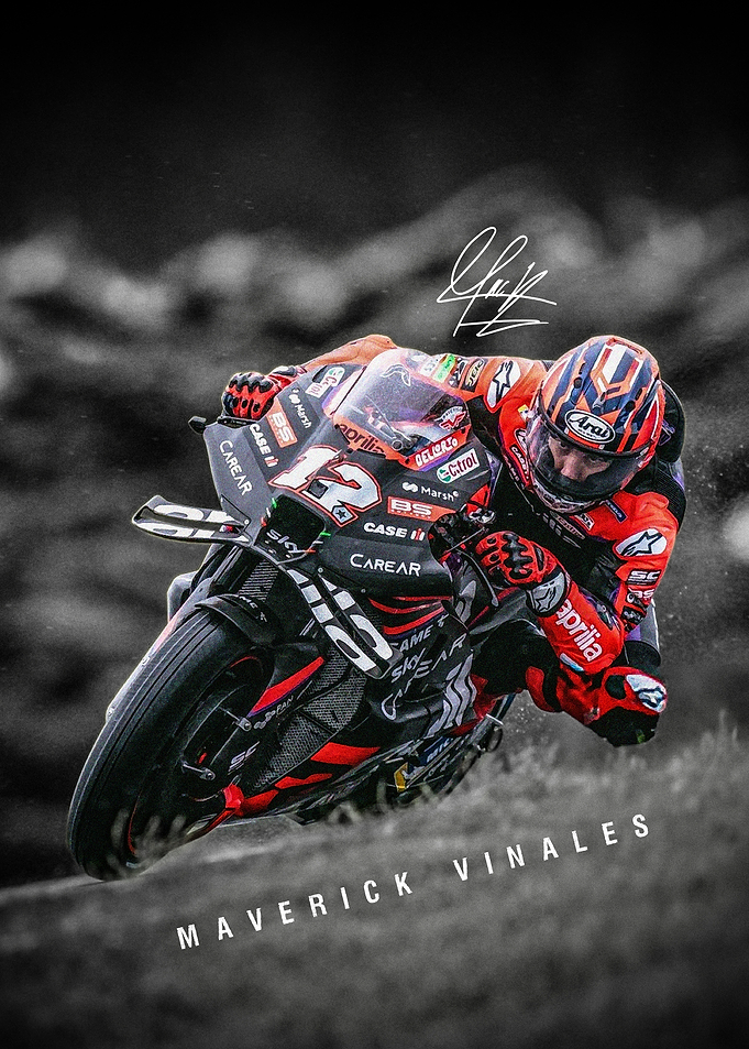 Maverick Vinales Motorcycle Racing