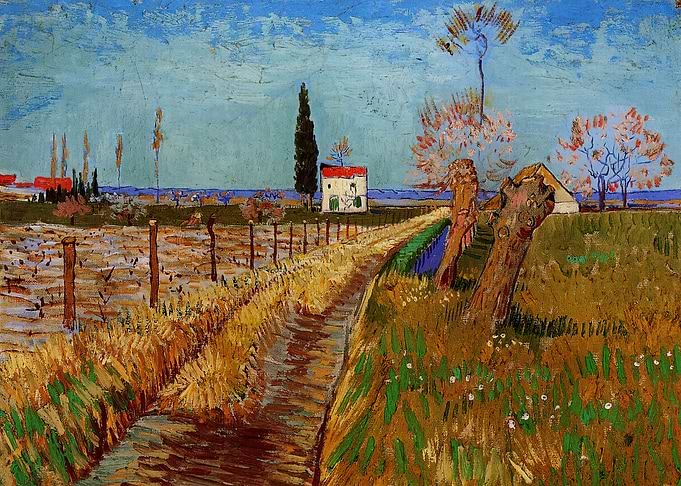 Landscape with Houses by Vincent van Gogh
