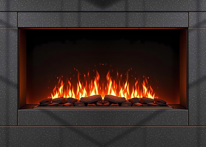 Cozy Modern Fireplace Decor