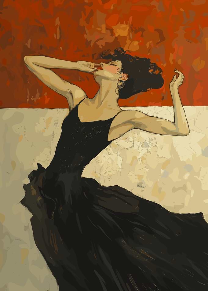 Lady in Black