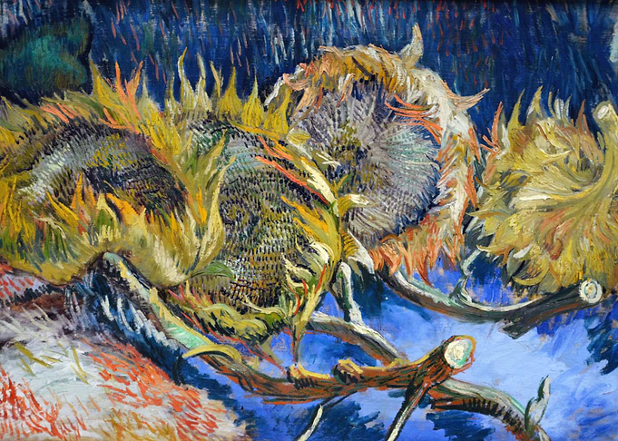 Sunflowers Still Life Painting Vincent van Gogh