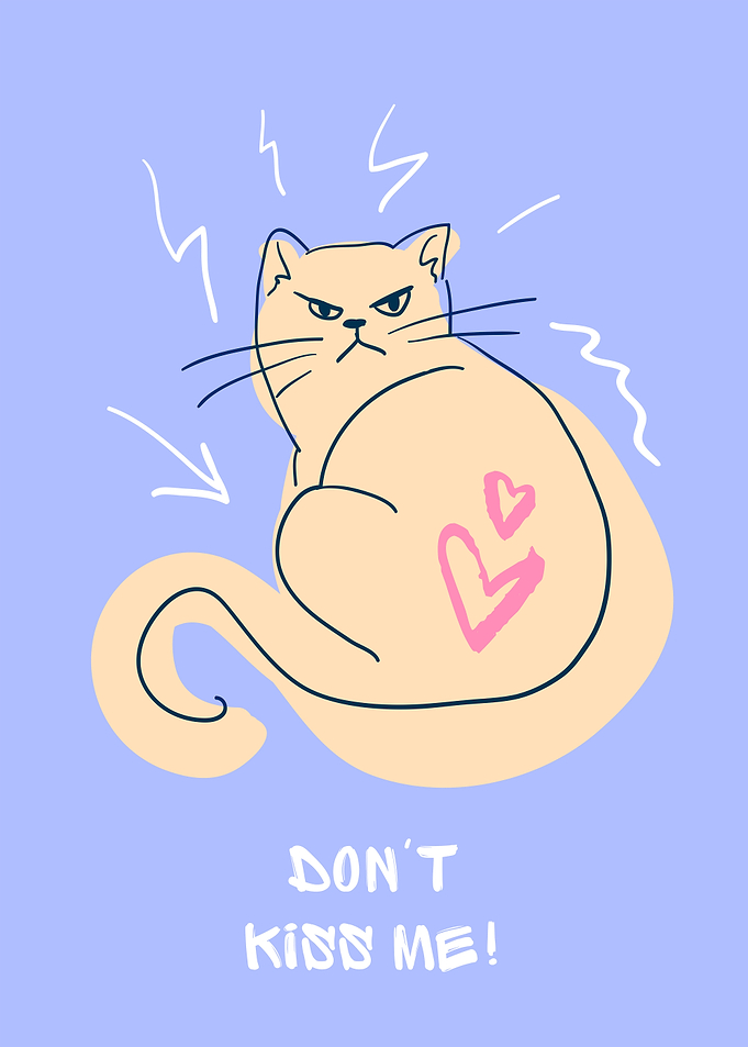 Grumpy Cat - Don't Kiss Me!