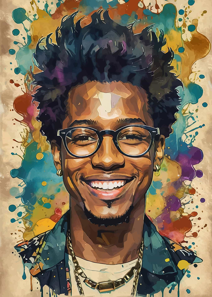 Metro Boomin Vintage Portrait