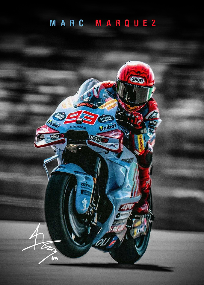Marc Marquez Motorcycle Racing