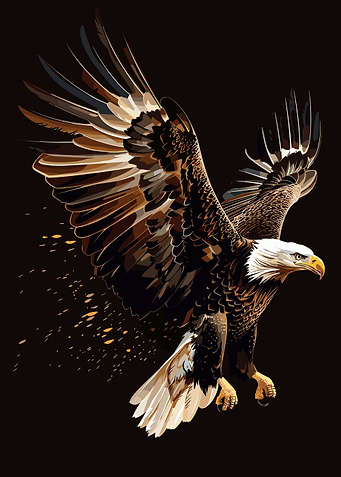 Bald Eagle in Flight