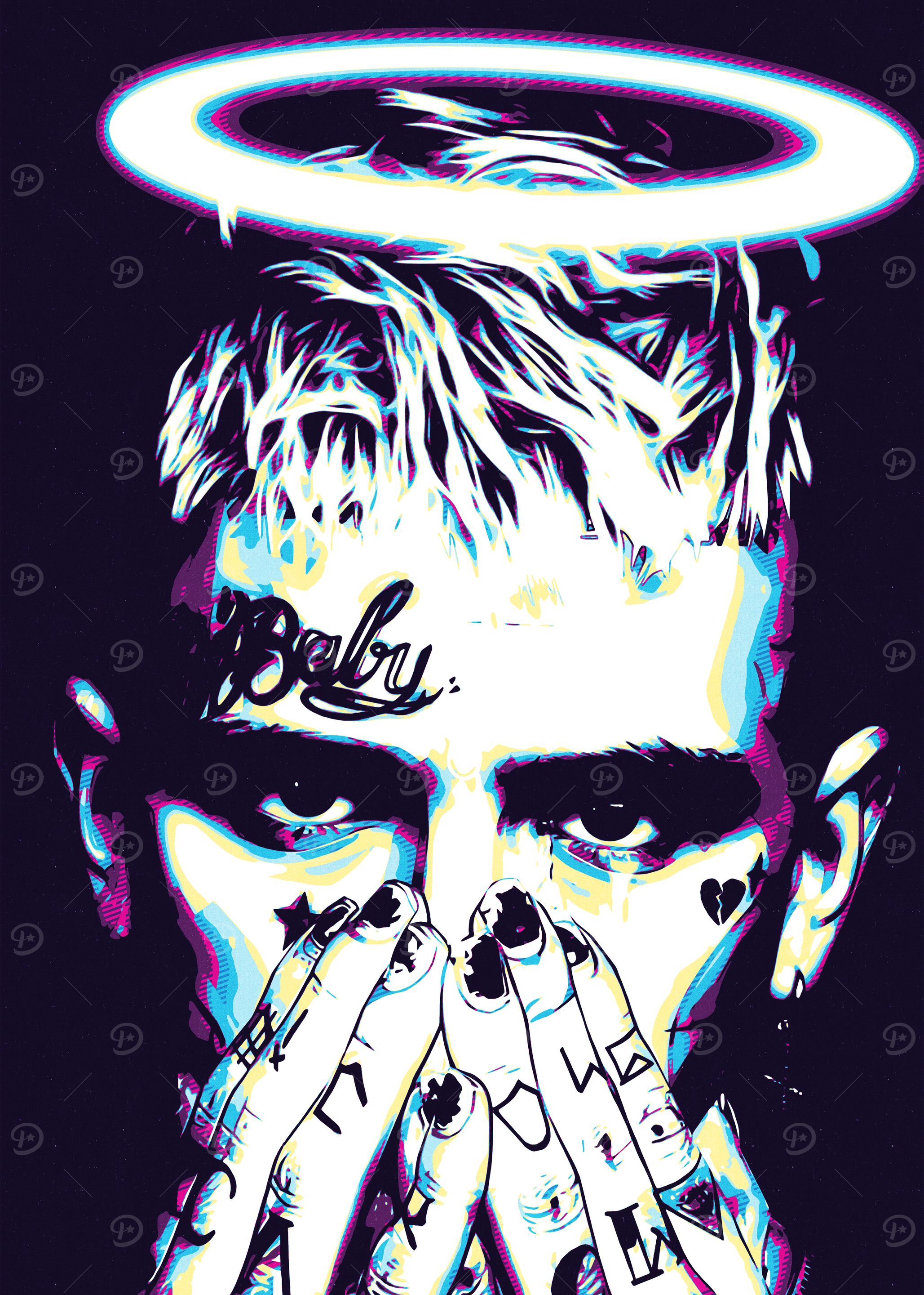 Lil Peep Angelic Portrait