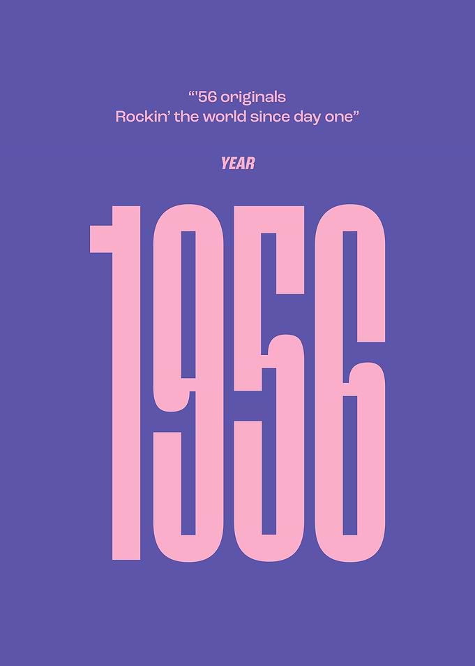 1956 Year Poster