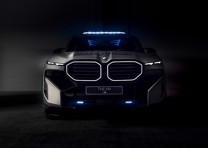 BMW XM MotoGP Safety Car Front View