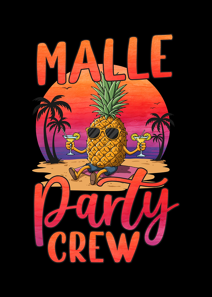 Malle Party Crew Pineapple Beach
