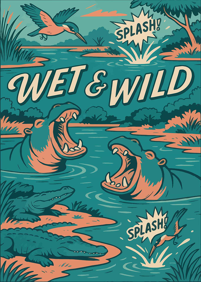 Wet & Wild River Creatures Comic