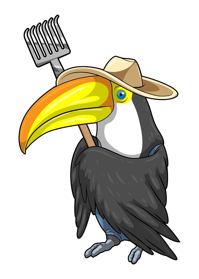 Toucan Farmer Rake