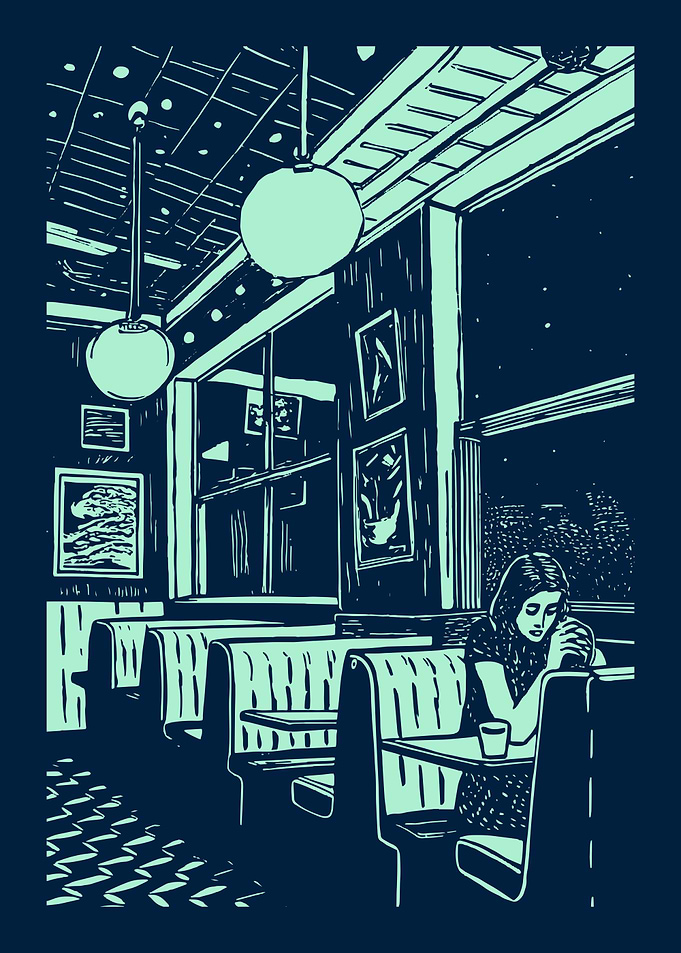 Alone in the Diner