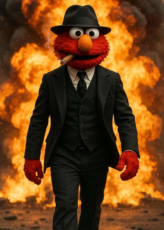 Gangster Elmo