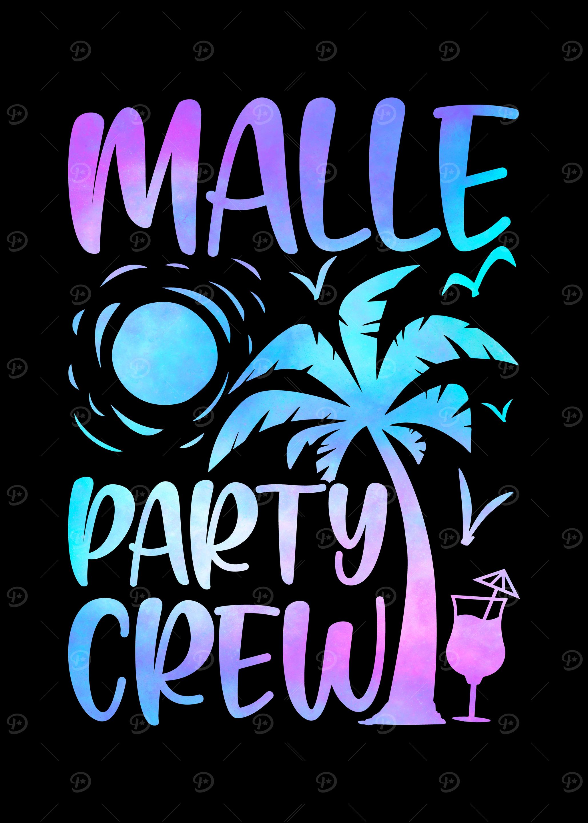 Malle Party Crew Design