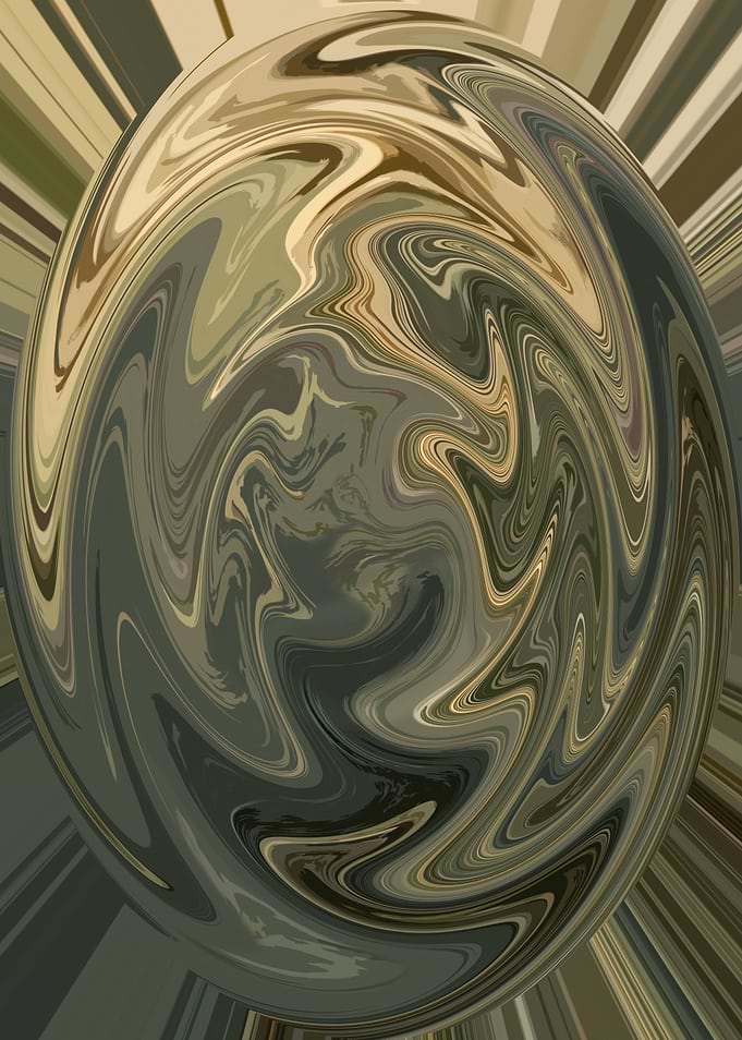 Abstract Swirl in Earth Tones SLW2