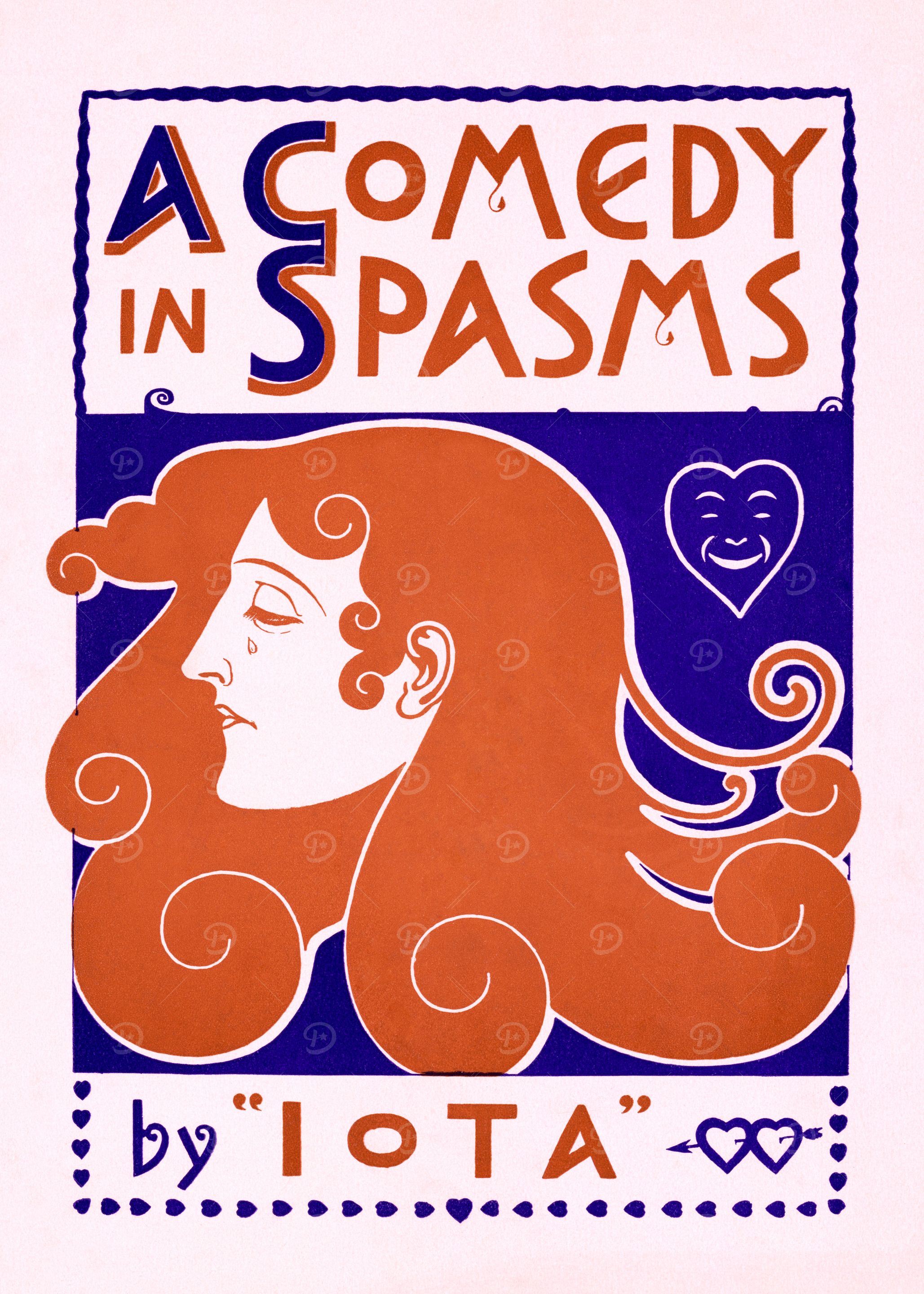 Vintage Theatre Comedy Play Poster