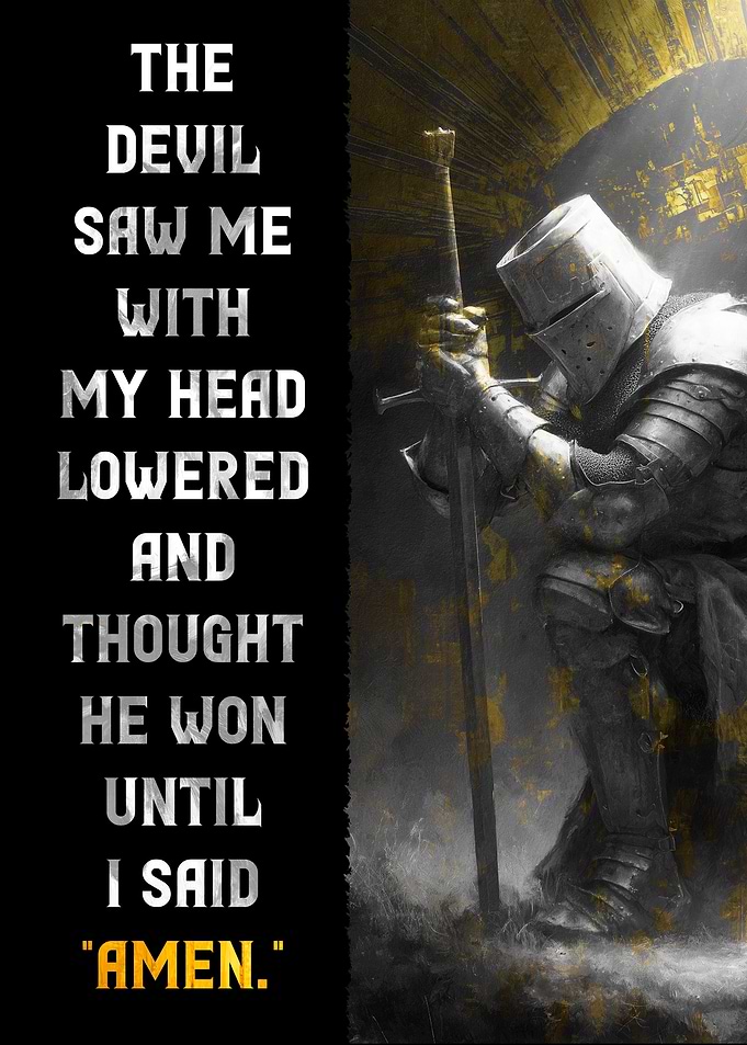 Knight's Prayer: Defeating the Devil