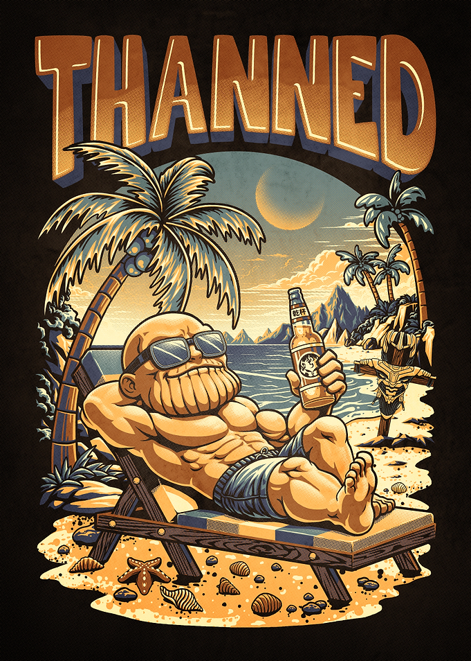 Thanned