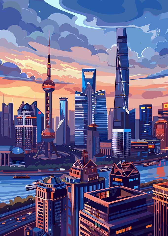Shanghai Skyline
