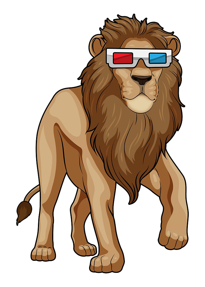Lion Glasses
