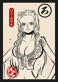 Nico Robin Ukiyo-e