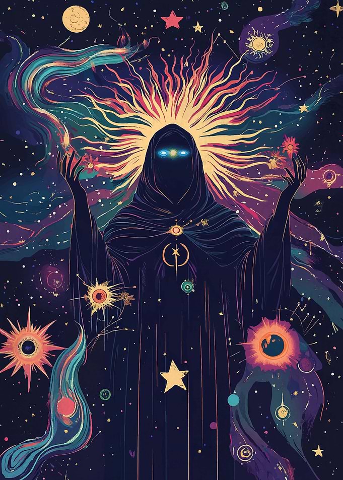 Cosmic Wizard Stars Planets