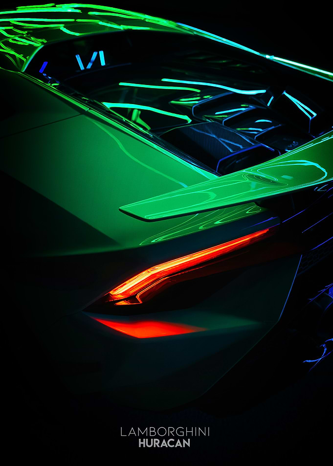 Green Lamborghini Huracan