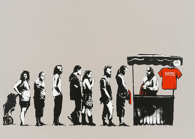 Banksy: Evolution and Consumerism