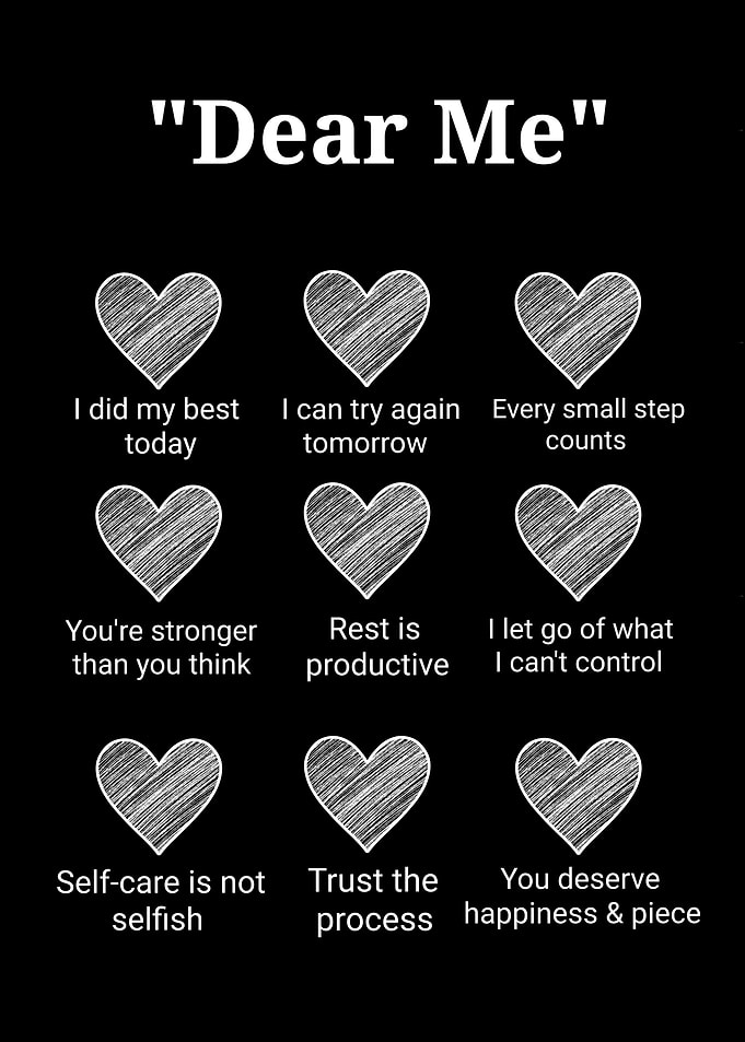 Dear Me: Affirmations and Encouragement