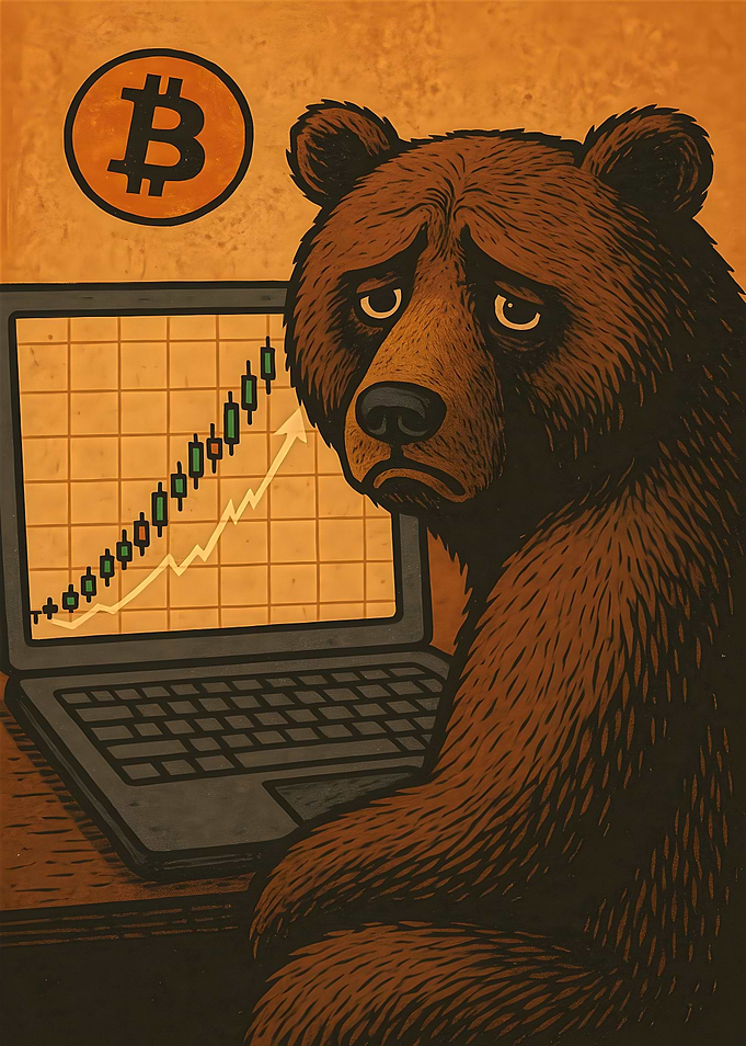Sad Bear Bitcoin Trader