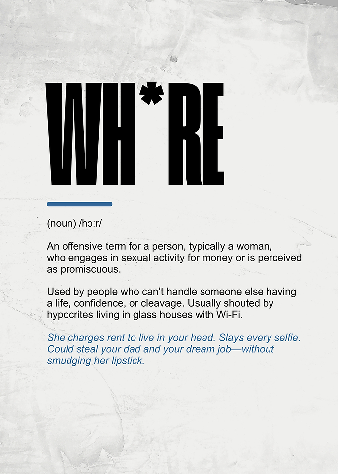 Offensive Term Definition Art Print