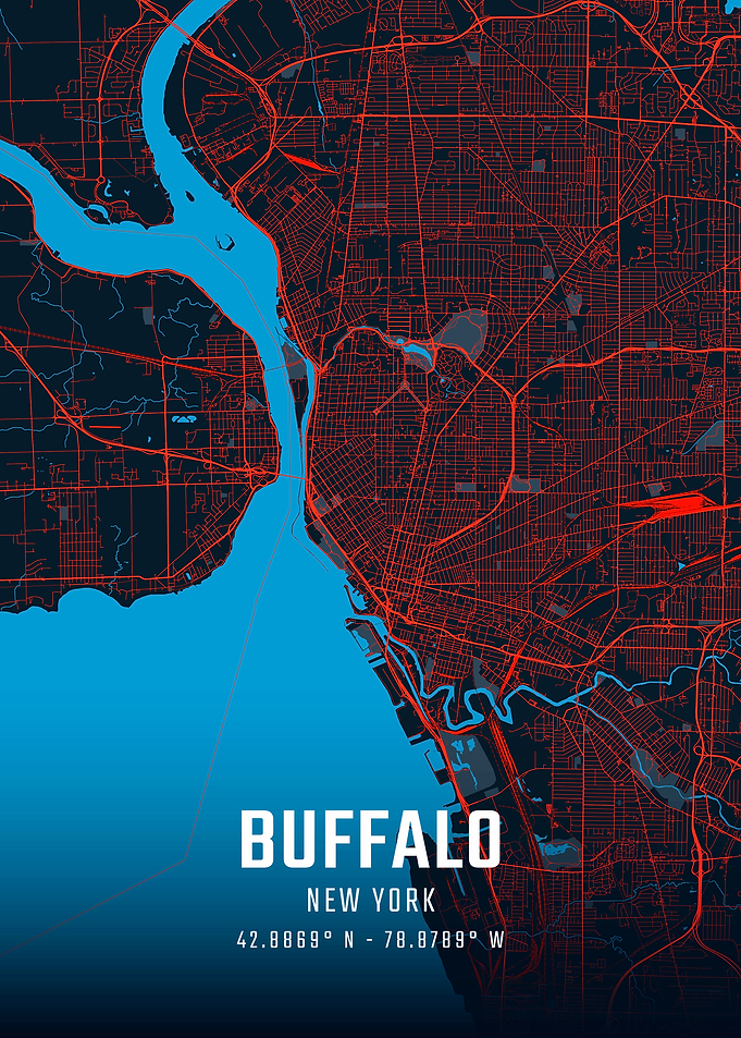 Buffalo City Map
