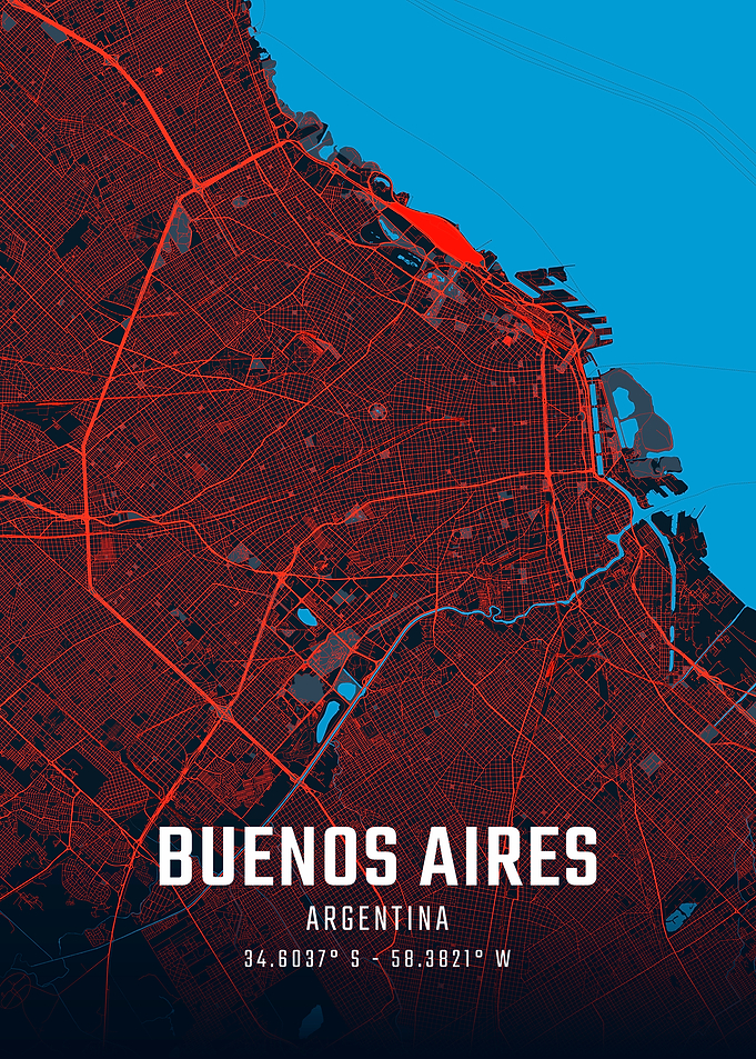 Buenos Aires City Map