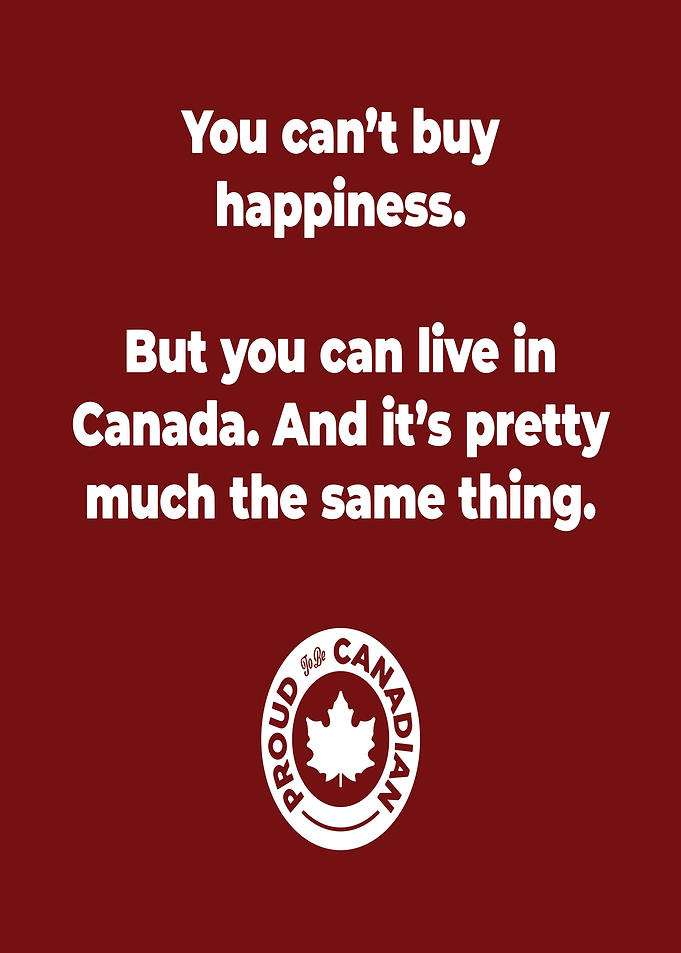 Canada: Happiness Quote