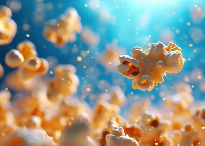 Floating Popcorn Delight