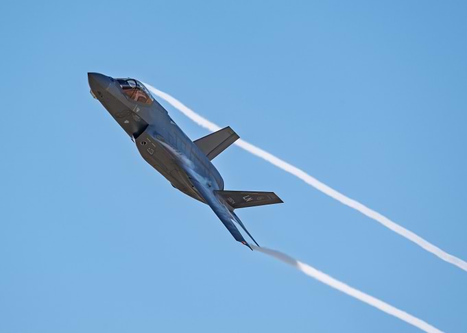 F-35 Lightning II in flight