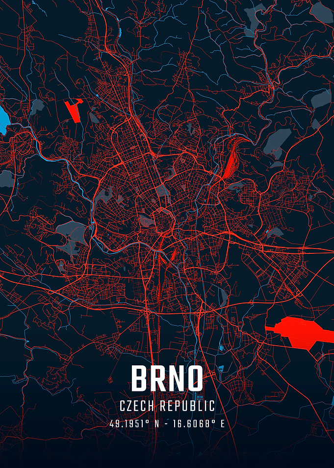 Brno City Map
